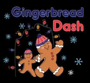 Gingerbread Dash 2026 logo