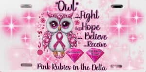 Delta Pink Rubies Annual Breast Cancer Awareness Walk 2025 2026 logo