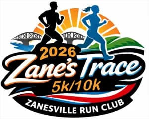 Zane's Trace Commemoration 5k/10k 2026 logo