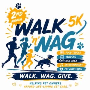 The 2nd Annual Locke A. Taylor Compassion Project Walk n' Wag 5k & Family Fun Event 2026 logo