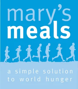Mary's Meals' Race to Feed Kids 2026 logo