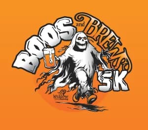 Boos & Brews 5K (Binghamton) 2026 logo