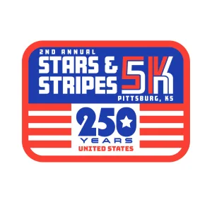 Stars and Stripes 5K - Pittsburg, KS 2026 logo