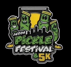 Akron Pickle Fest 5K 2026 logo