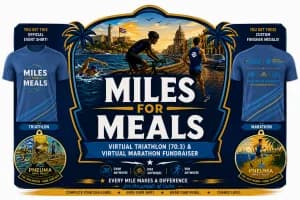 Miles For Meals Triathlon and Marathon 2026 logo