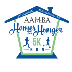 AAHBA Homes for Hunger 5K Walk / Run 2026 logo