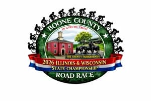 Illinois & Wisconsin Road Race State Championship - Boone County Road Race 2026 logo