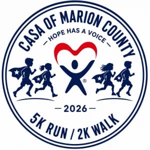 CASA of Marion County Superhero 5K Run & 2K Untimed Walk 2026 logo