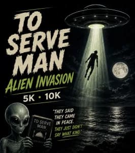 Alien Invasion Man-5K 10K - Health is Wealth Expo 2026 logo