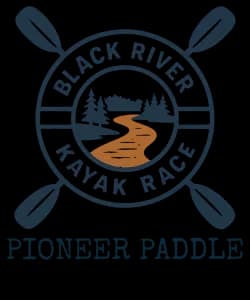 Pioneer Paddle: Black River Kayak Race 2026 logo