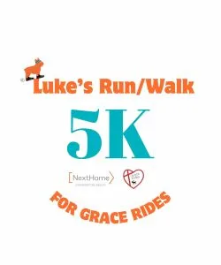 Luke's 5K Run/Walk Benefiting Grace Rides 2026 logo