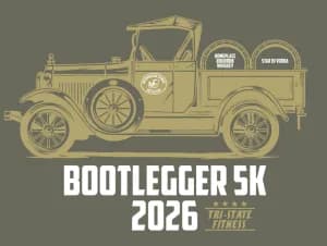 Bootlegger 5K 2026 logo