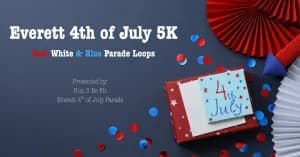 Everett 4th of July 5k 2026 logo
