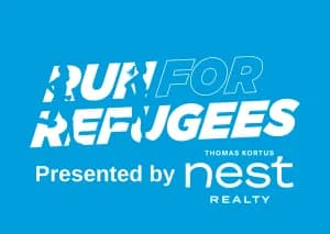 2026 Run for Refugees 5k logo
