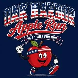 Oak Harbor Apple Run 2026 logo