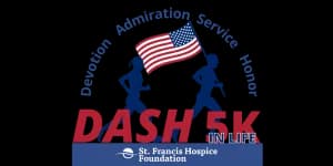 D.A.S.H In Life 5K 2026 logo