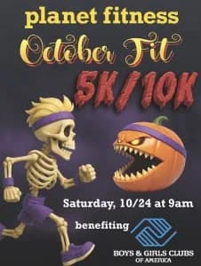 Planet Fitness Wichita OctoberFit Races 5K/10K 2026 logo