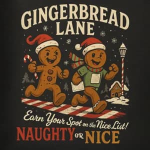 Gingerbread Lane 5K & 10K - Little Rock 2026 logo