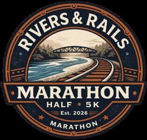 Rivers & Rails - Marathon, Half Marathon & 5K 2026 logo