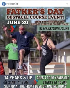 Father's Day YMCA's Obstacle Course Event (Run/Walk) 2026 logo