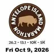Antelope Island Marathon - 26.2 - 13.1 - 10K - 5K 2026 logo
