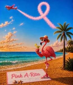 Pink-A-Rita Weekend 2026 logo