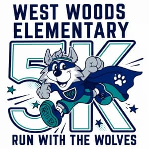 WWE ANNUAL RUN WITH THE WOLVES 2026 logo