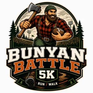Bunyan Battle 5K Run/Walk 2026 logo