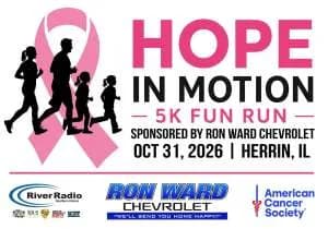 Hope In Motion 5K Fun Run 2026 logo