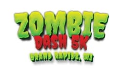 Grand Rapids Zombie Dash 5k at Sixth Street Bridge 6:45pm Start 2026 logo