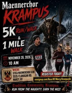 Krampus 5K and Walk 2026 logo