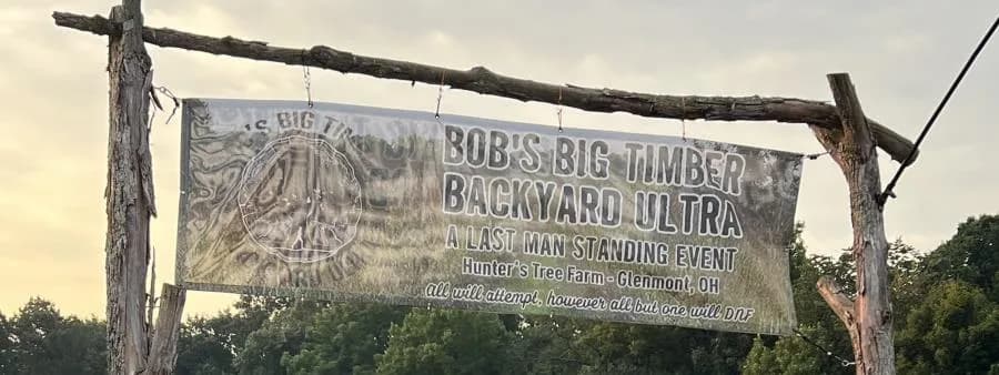 Bob's Big Timber Backyard Ultra 2026 logo