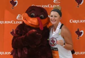 Hokie Half Marathon and 5K 2026 logo