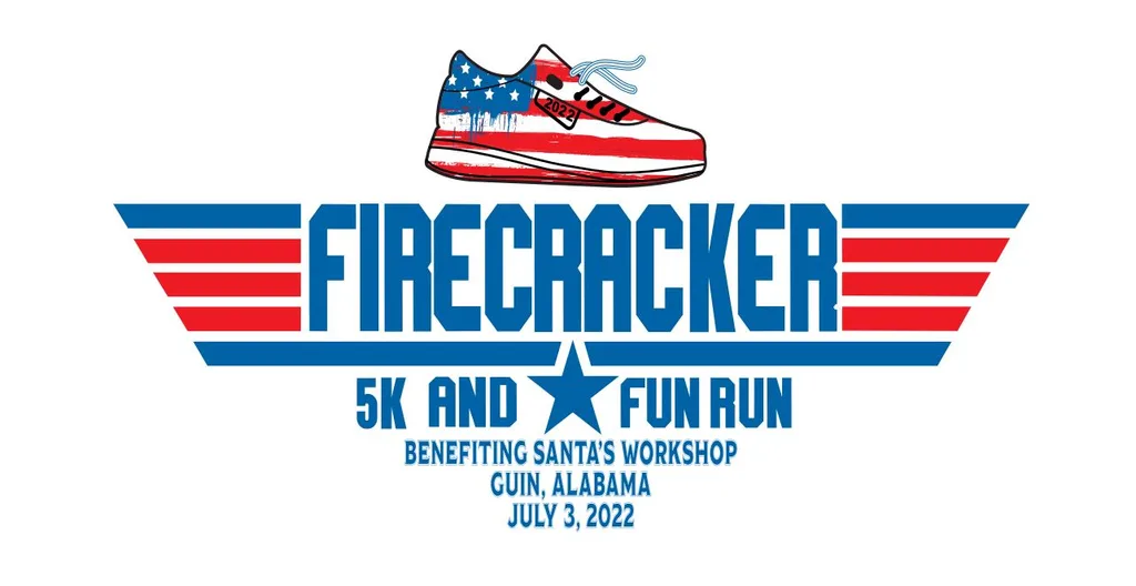 2026 Firecracker 5k & Fun Run logo
