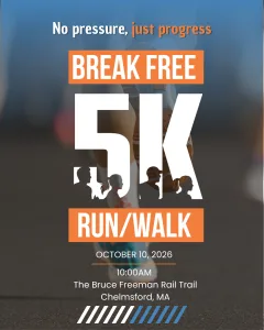 Break Free 5K 2026 logo