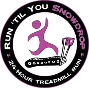 Run Til You Snowdrop-24 Hour Treadmill Run 2026 logo