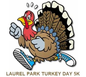 Laurel Park Turkey Day 5K/Fun Run 2026 logo