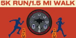 Trick or Trot - 9th Annual Airmen Helping Airmen 5k Run/Walk 2026 logo