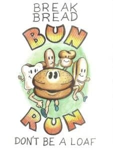 Break Bread Bun Run - First Presbyterian Church of Valdosta 2026 logo