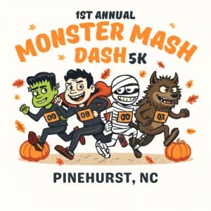 Monster Mash Dash 5K 2026 logo