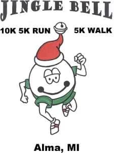 Come Home to Alma for the Holidays - Jingle Bell 5K and 10K 2026 logo
