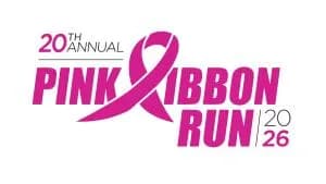 20th Annual Pink Ribbon Run 2026 logo