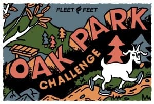 Oak Park Challenge - 7 Mile Trail Run 2026 logo