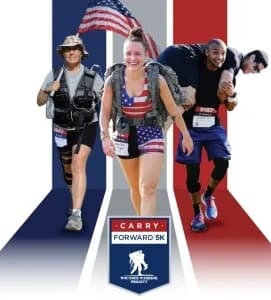 Wounded Warrior Project Carry Forward 5K - Cincinnati 2026 logo