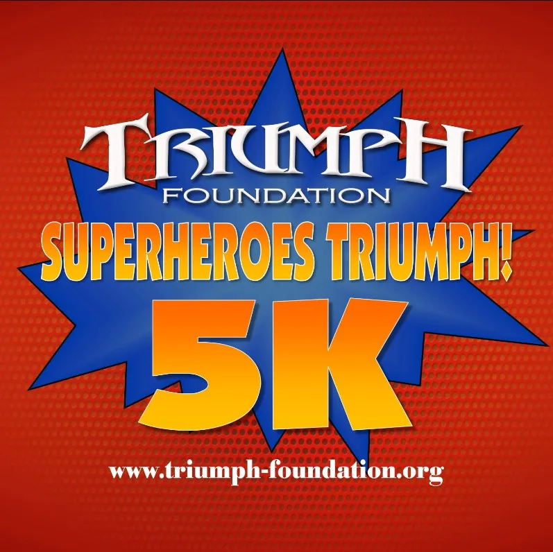 Superheroes Triumph! 5K OC 2026 logo