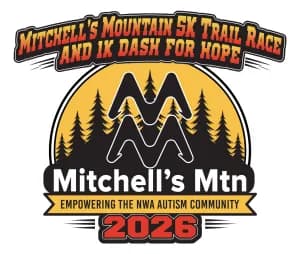 Mitchell's Mountain 5k Trail Race + 1k Dash for Hope 2026 logo