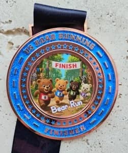 BEAR RUN Virtual 5K, 10K, 13.1M, & 26.2M (September 2026) logo