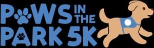 PAWS in the Park 2026 logo