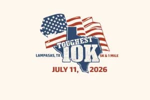 46th Toughest 10K in Texas 5K & 1-Mile Run 2026 logo