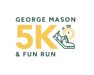 George Mason 5K and Fun Run 2026 logo